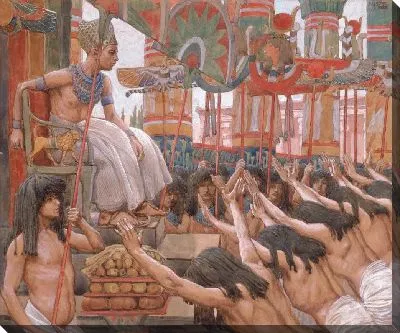 Картина Иосиф Двеллет в Египте