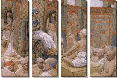 Картина Иосиф истолковывает сон фараона