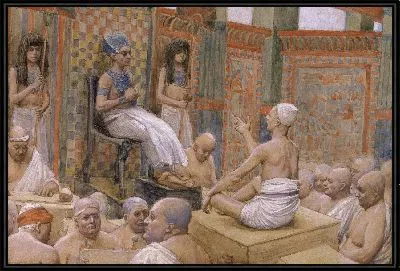 Иосиф истолковывает сон фараона