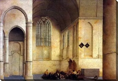 Интерьер церкви в Голландии (The interior of the church in the Netherlands)