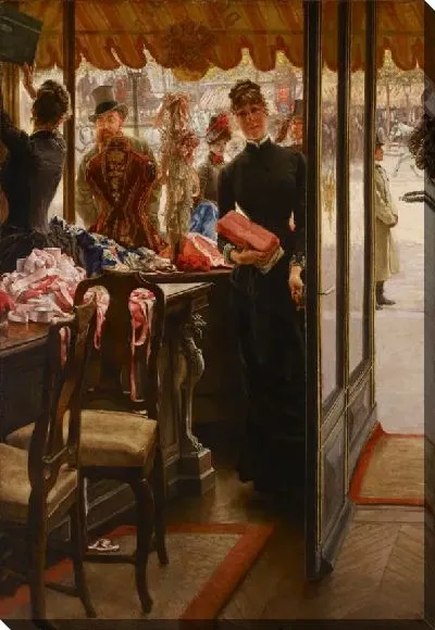 Картина Леди из магазина