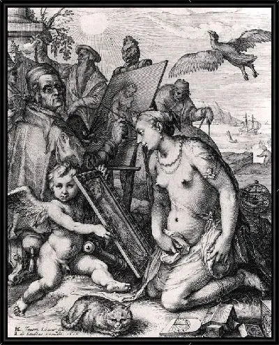 Картина Аллегоря Видения (Allegory of the Vision)