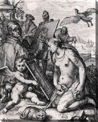 Картина Аллегоря Видения (Allegory of the Vision)