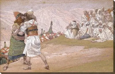Картина Встреча Исава и Иакова