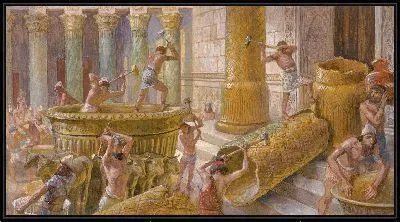 Картина Халдеи уничтожают Медное море