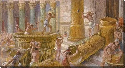 Картина Халдеи уничтожают Медное море