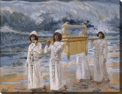 Картина Ковчег переправляется через Иордан