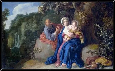 Картина Отдых на пути в Египет (  Landscape with the Rest on the Flight into Egypt)