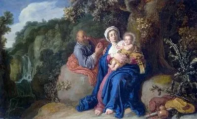Картина Отдых на пути в Египет (  Landscape with the Rest on the Flight into Egypt)