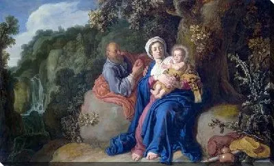 Картина Отдых на пути в Египет (  Landscape with the Rest on the Flight into Egypt)