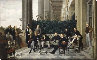 Картина Круг на улице Рояль