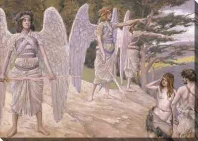 Адам и Ева изгнаны из рая