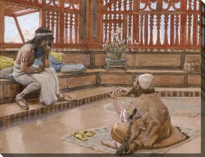 Картина Иосиф беседует с Иудой, своим братом