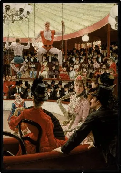 Картина Парижские женщины: любительницы цирка