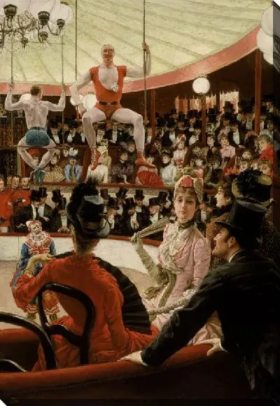 Картина Парижские женщины: любительницы цирка