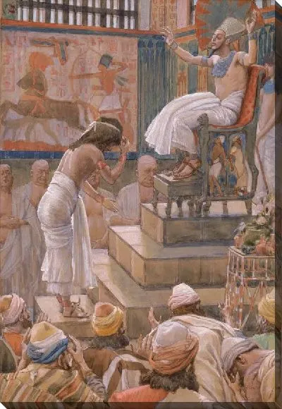 Картина Иосиф и его братья приветствуются фараоном