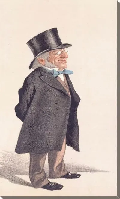 Картина "Барристер и Баронет" (сэр Фрэнсис Генри Голдсмид, 1808-1878)