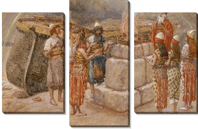 Картина Жертва Ноя