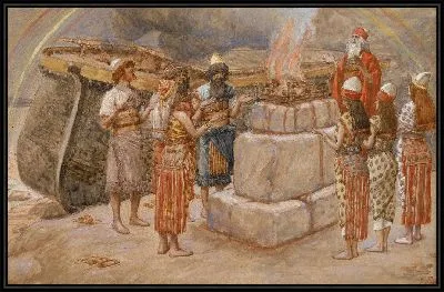 Картина Жертва Ноя