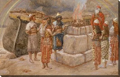 Картина Жертва Ноя