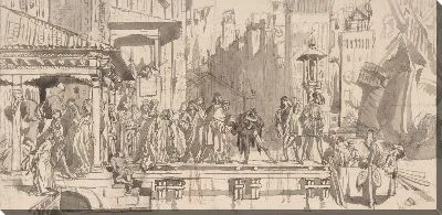 Картина Отъезд блудного сына