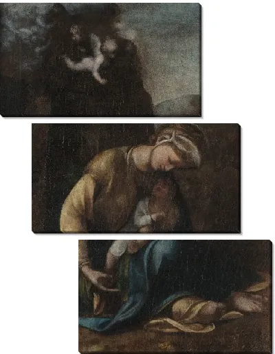 Картина Мадонна с младенцем (так называемая «цыганка») 