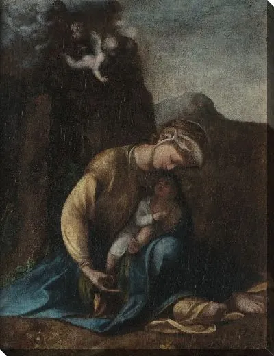 Картина Мадонна с младенцем (так называемая «цыганка») 