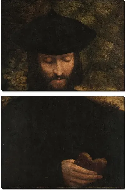 Картина Портрет мужчины, который читает 