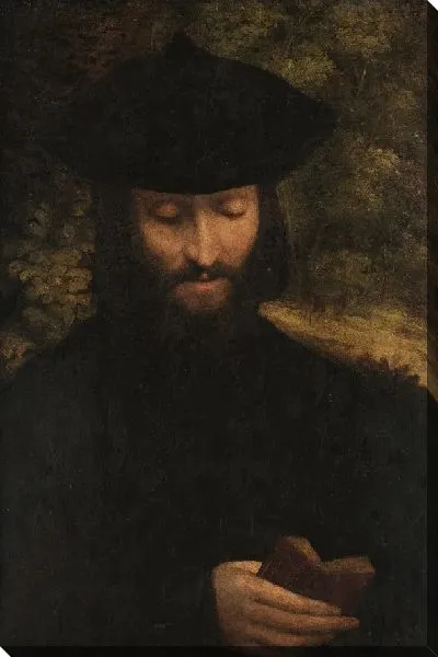 Картина Портрет мужчины, который читает 