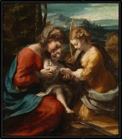 Мистический Брак Святой Екатерины 