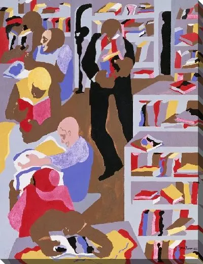 Картина Библиотечная серия: Шомбург 