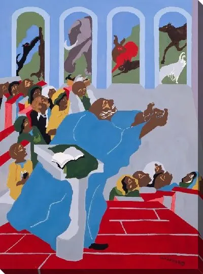 Картина Проповедь VI: И Бог сотворил всех зверей земных 