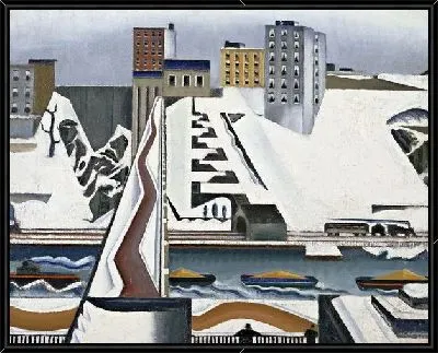 Картина Река в Гарлеме (Harlem River)