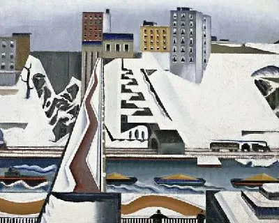 Картина Река в Гарлеме (Harlem River)