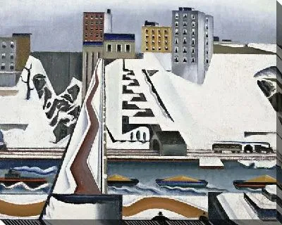 Картина Река в Гарлеме (Harlem River)