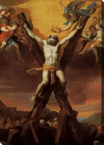 Картина Распятие Святого Андрея 
