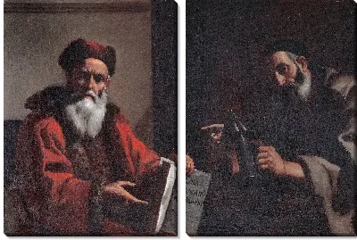 Диоген и Платон 