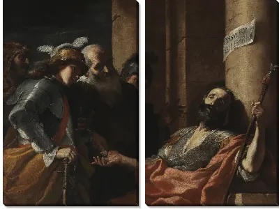 Велисарий получает милостыню 