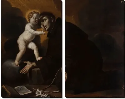 Святой Антоний Падуанский с ребенком 