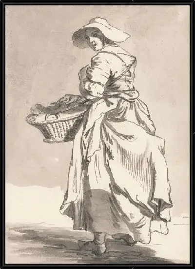 Картина Лондонские крики: цветы 