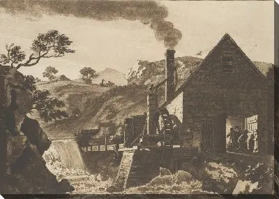 Картина Железная кузница между Должелли и Бармутом 