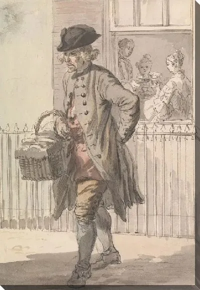 Картина Лондонские крики: булочка 