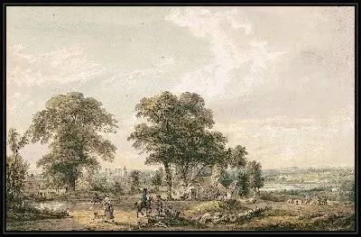 Картина Приближаясь к Рочестеру и Медуэю 