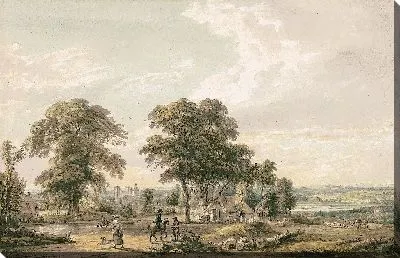 Картина Приближаясь к Рочестеру и Медуэю 