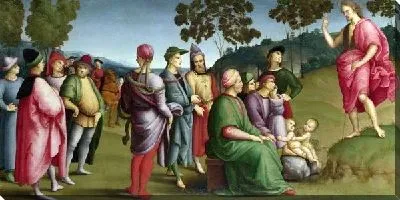 Картина Прповедь Святого Иоанна Крестителя (Saint John the Baptist Preaching)