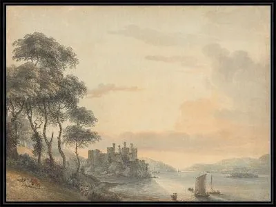 Картина Конви замок 