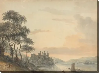 Картина Конви замок 