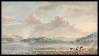 Картина Прилив, поднимающийся в британском пароме 