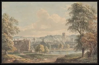 Картина Ипсуич из усадьбы Крайстчерч 