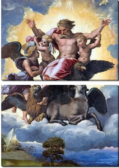 Картина Видение Иезекииля (Vision of Ezekiel)